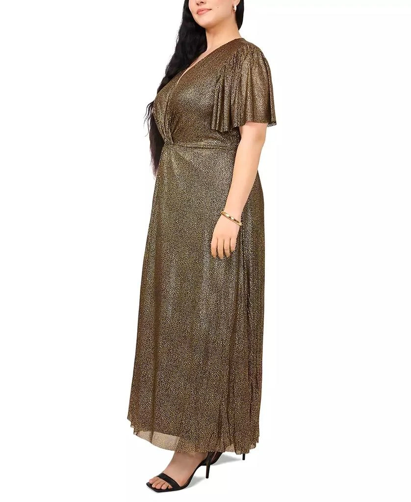 msk v-neck beaded midi dress Women's With You In Mind Black Beaded V-Neck Midi Dress | Size: S main image 0