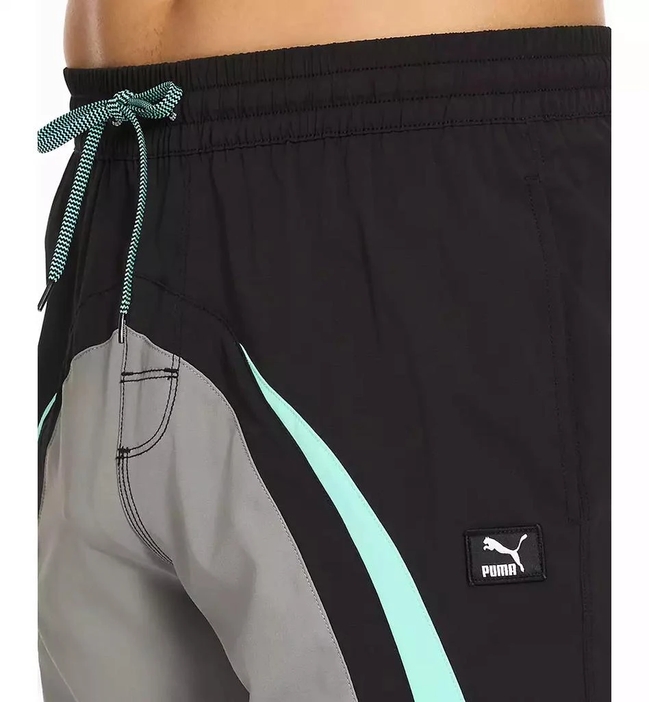 Puma Men's 7" Swim SWXP Colorblocked Trunks 5