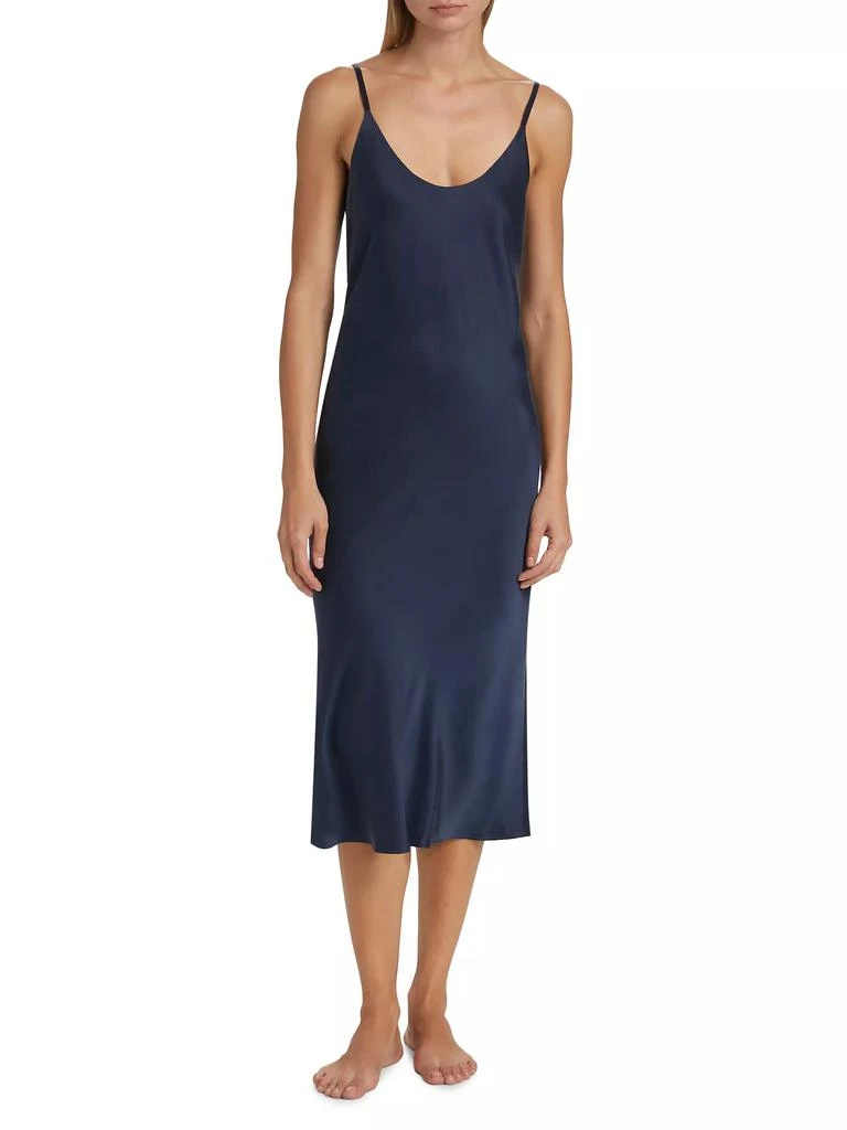 Lunya Washable Silk Slip Dress 3