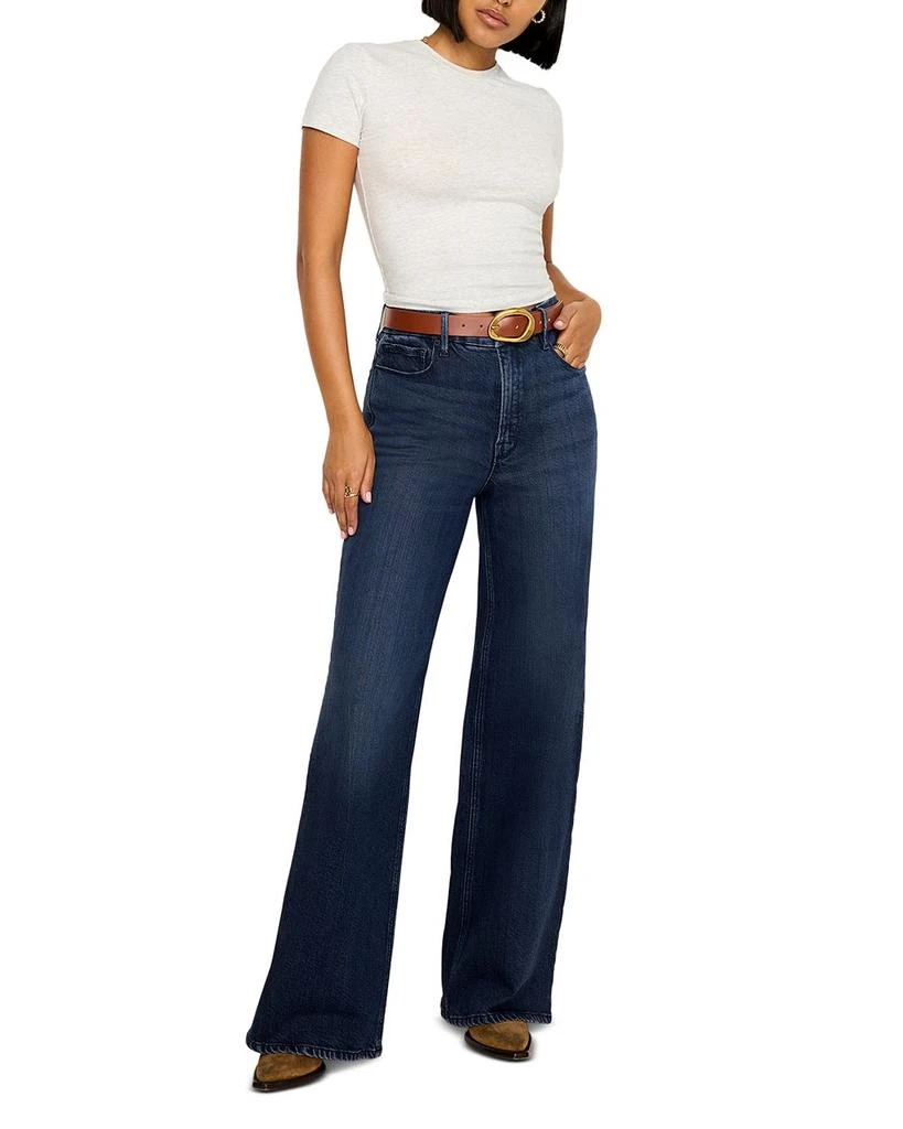 Good American Good Skate High Rise Wide Leg Jeans in Indigo 516 6