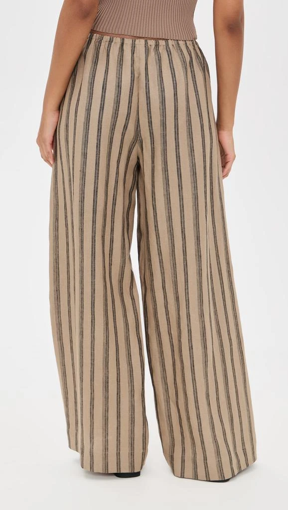 Staud Bonfire Linen Pants 2