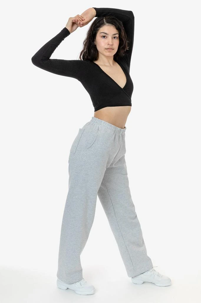 Los Angeles Apparel HF05 - Heavy Fleece Wide Leg Sweatpants (Piece Dye) 21