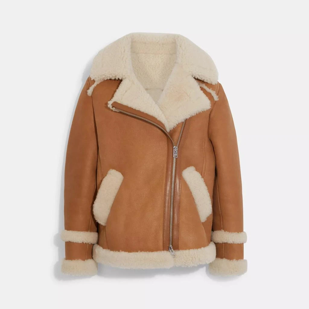 Coach Shearling Aviator 1