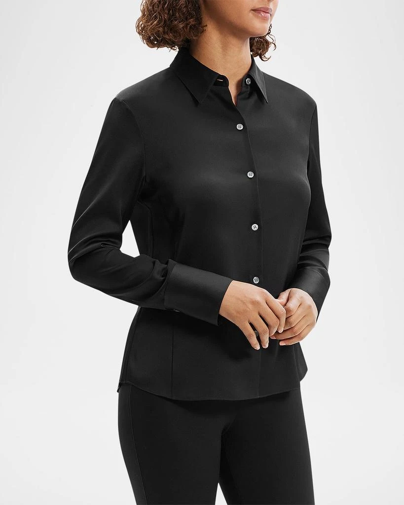 Theory Silk Straight Shirt 4