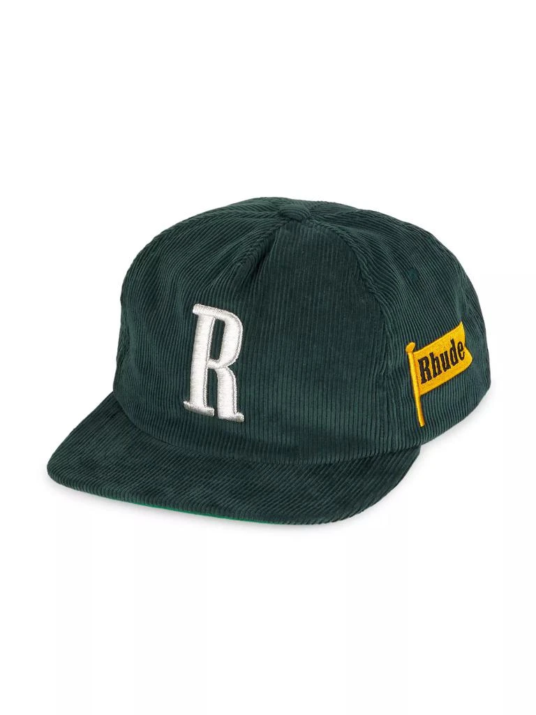 Rhude R H U D E x Lamborghini Corduroy Baseball Cap 1
