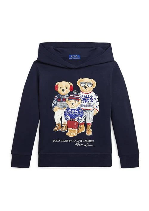 Ralph Lauren Childrenswear Lauren Childrenswear Boys 2 7 Polo Bear Family Fleece Hoodie 1