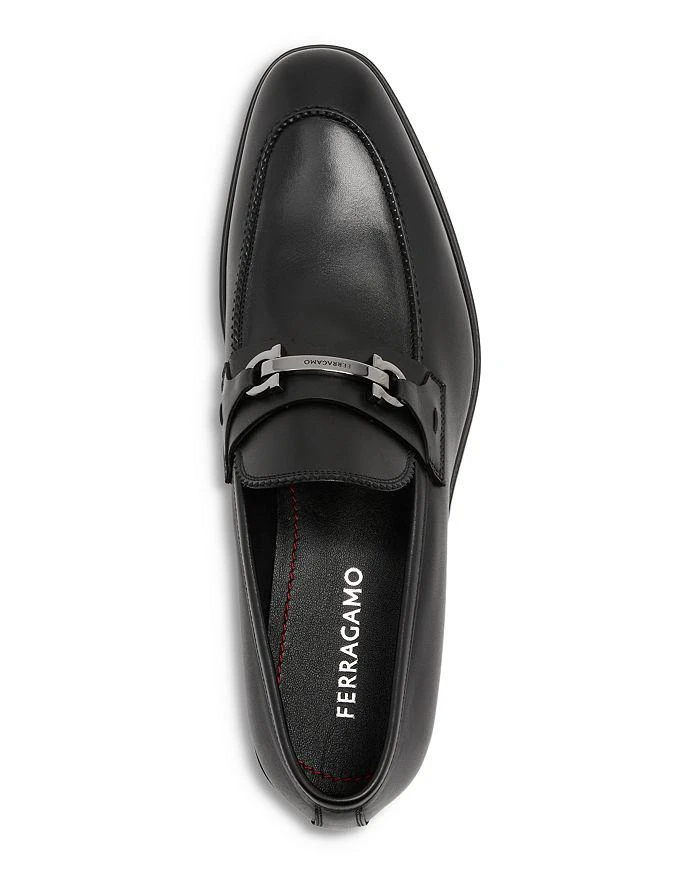 FERRAGAMO
Men\'s Balty Gancini Leather Loafers  NERO CALE ( black )
101/2 1E Salvatore Ferragamo Men main image 4