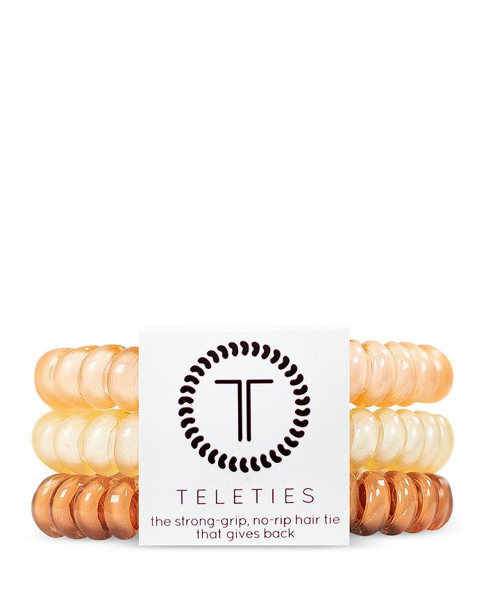 TELETIES Small Hair Ties, Pack of 3