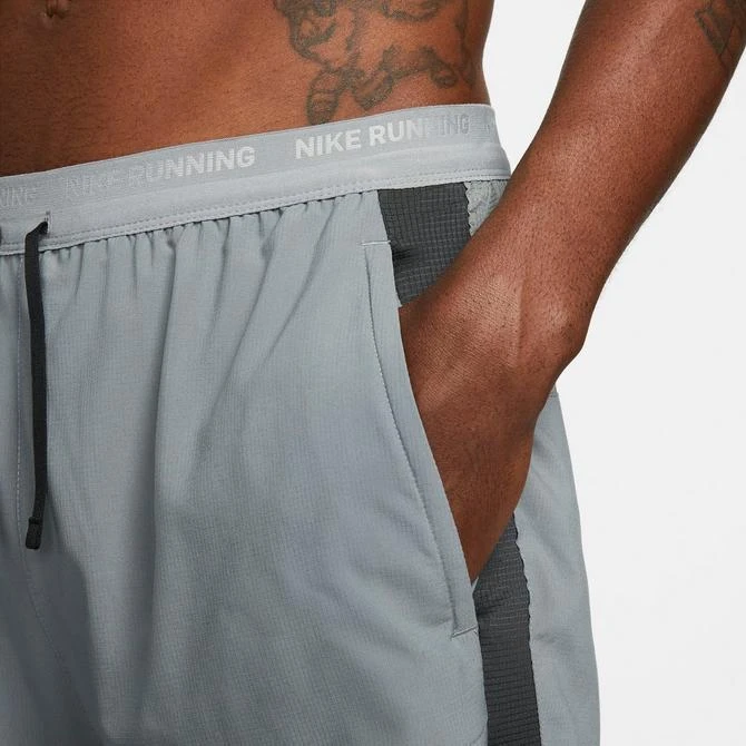 NIKE Men's Nike Dri-FIT Stride 5-Inch Hybrid Running Shorts 7