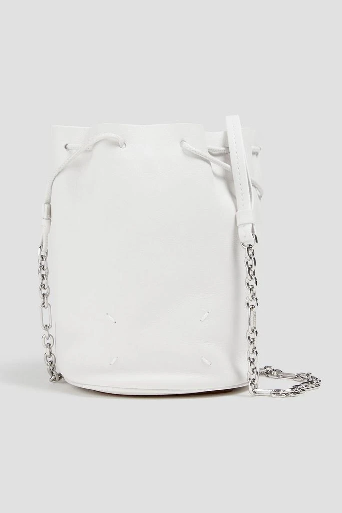 MAISON MARGIELA Tabi leather bucket bag 1