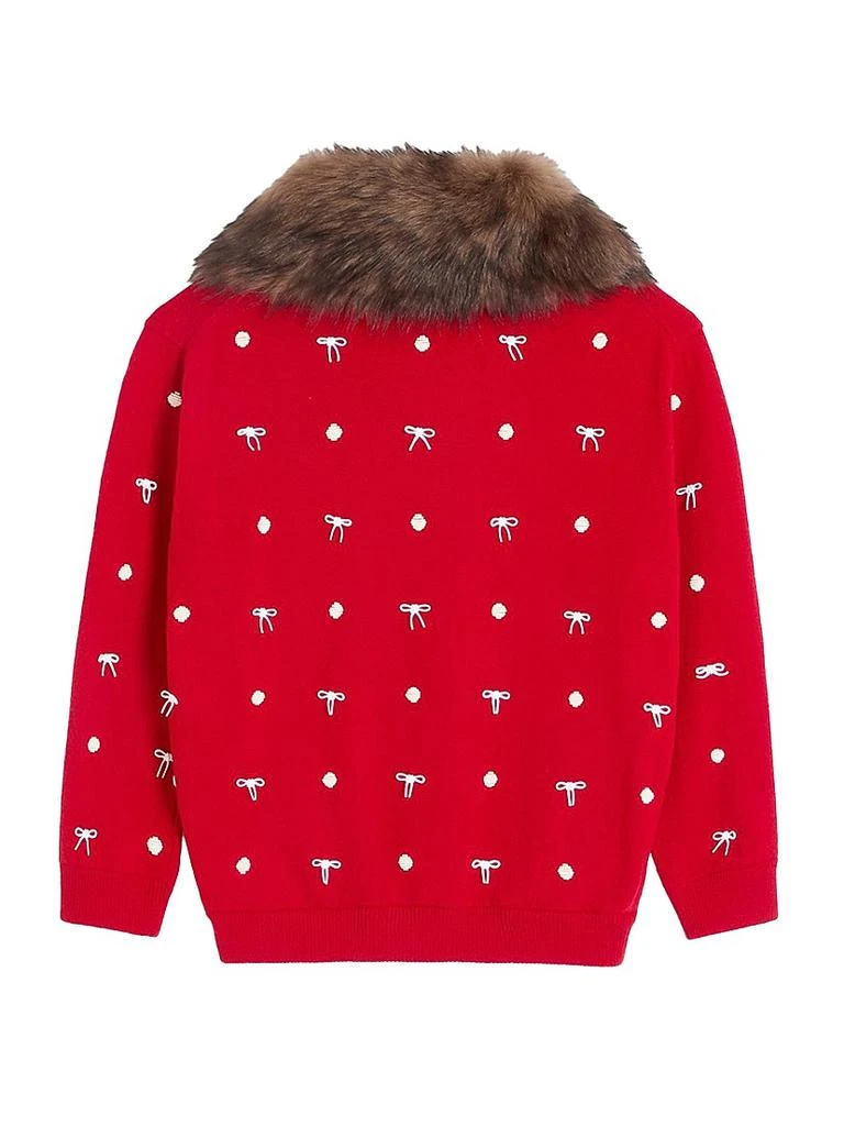 Valentino Embroidered Wool Cardigan 2