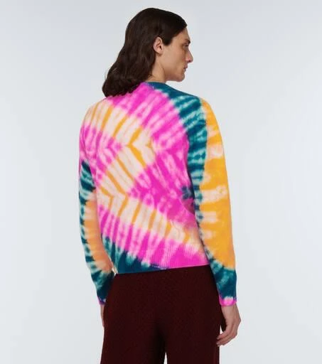 The Elder Statesman Zig dyed cashmere sweater 4