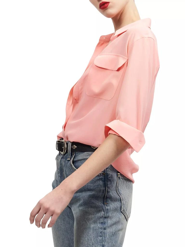 Equipment Signature Slim Silk Shirt 5