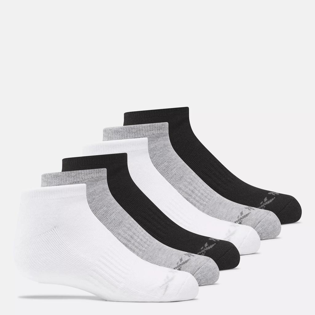 Reebok Low Cut Basic Socks 6 Pairs - Kids