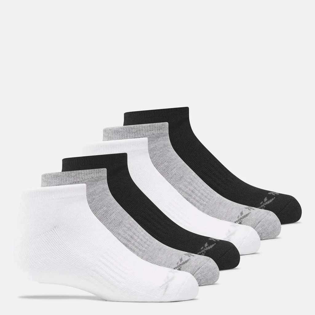 Reebok Low Cut Basic Socks 6 Pairs - Kids 1