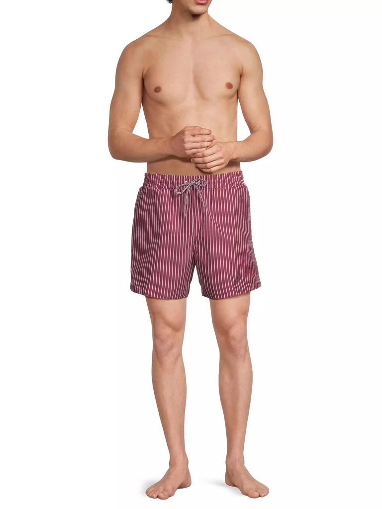 Thom Browne Pinstripe Printed Swim Shorts 2