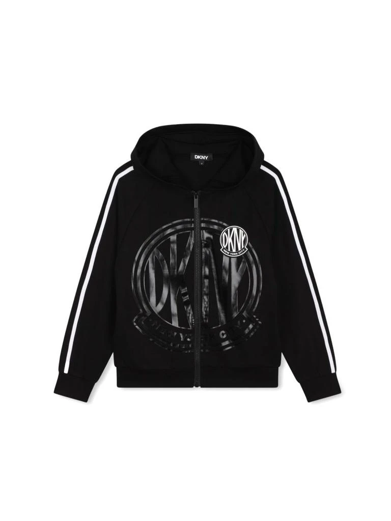 DKNY DKNY Logo Zip-Up Cardigan 1