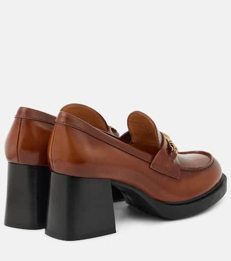 Tod's Patent leather loafer pumps 3