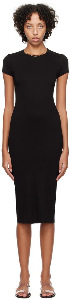 Gil Rodriguez Black Bellevue Midi Dress