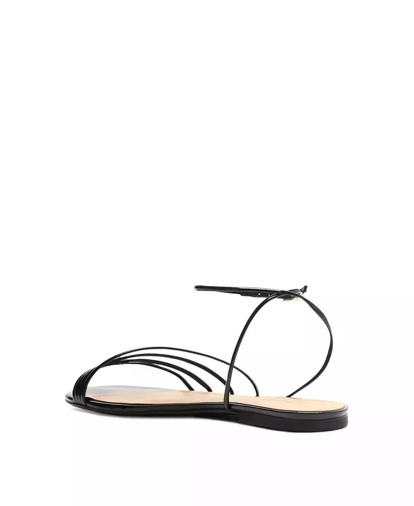 Schutz Women's Inez3 Round Toe Flat Sandals 7