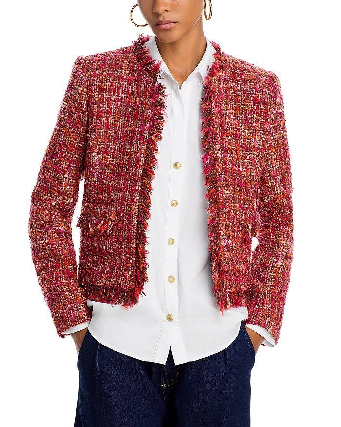 L'Agence Angelina Tweed Jacket 1