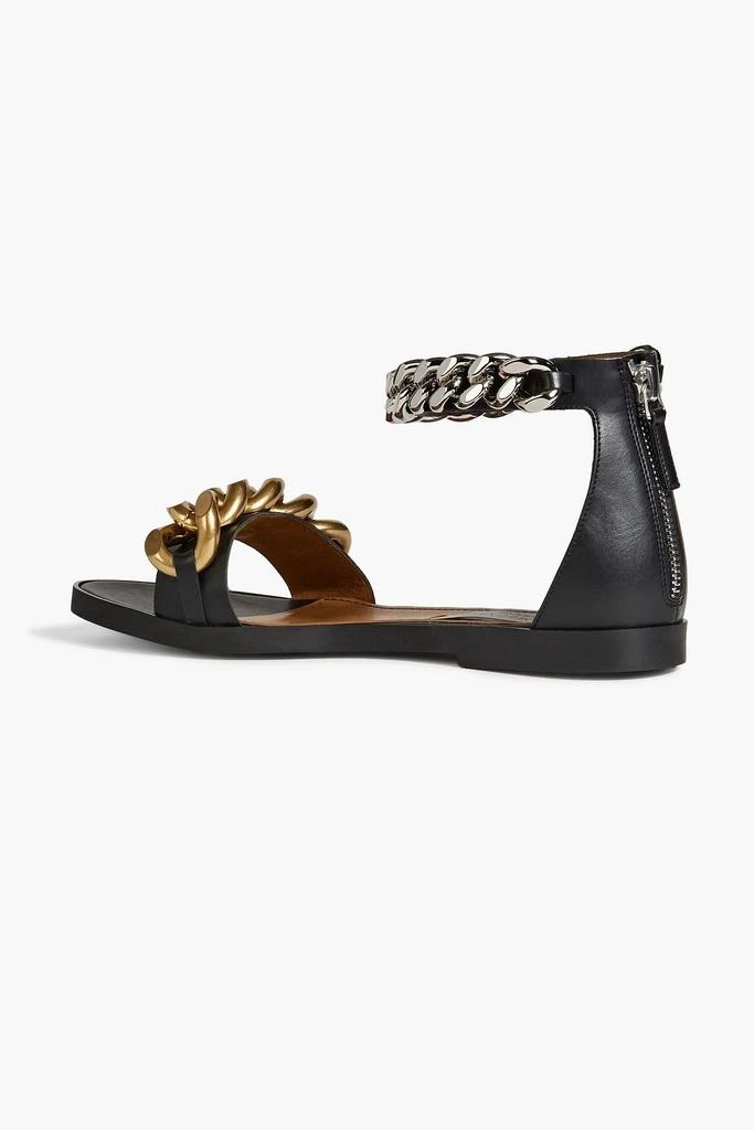 Stella McCartney Falabella chain-embellished faux leather sandals 3