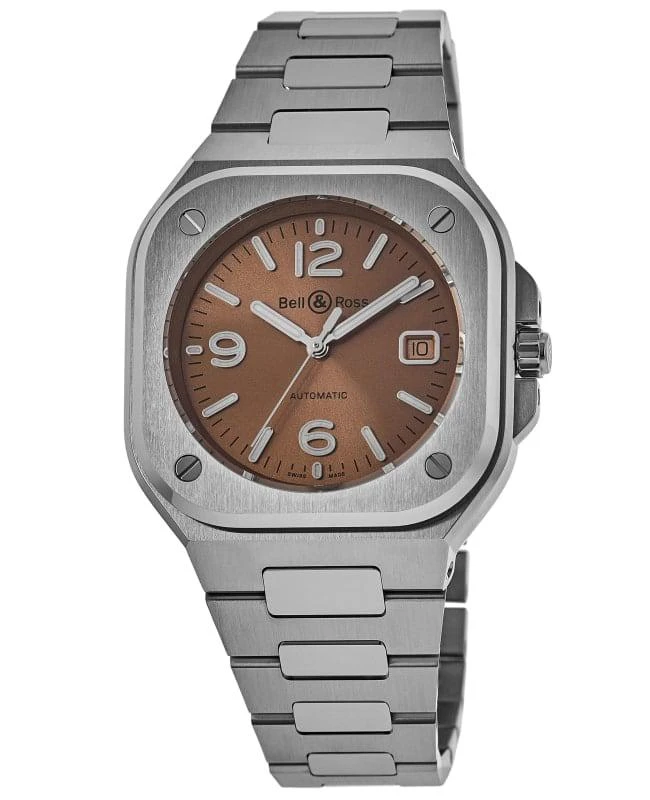Bell & Ross Bell & Ross BR 05 Brown Dial Steel Men's Watch BR05A-BR-ST/SST 1