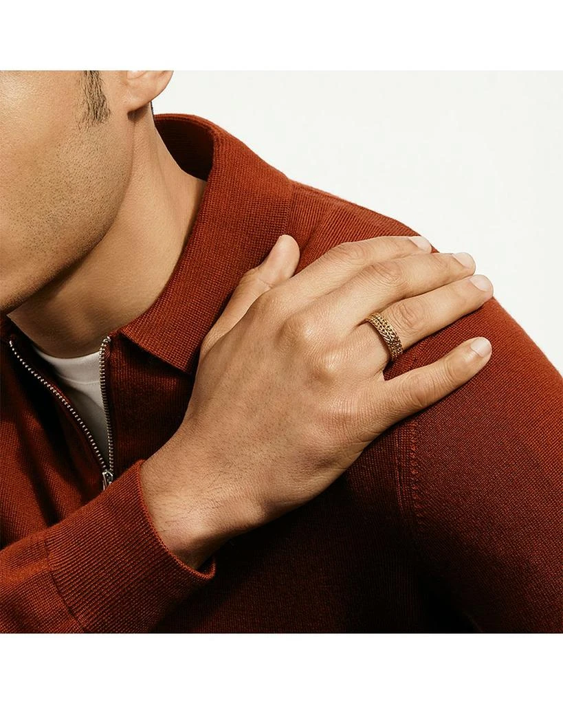 John Hardy 14K Yellow Gold Icon Rata Chain Ring 2