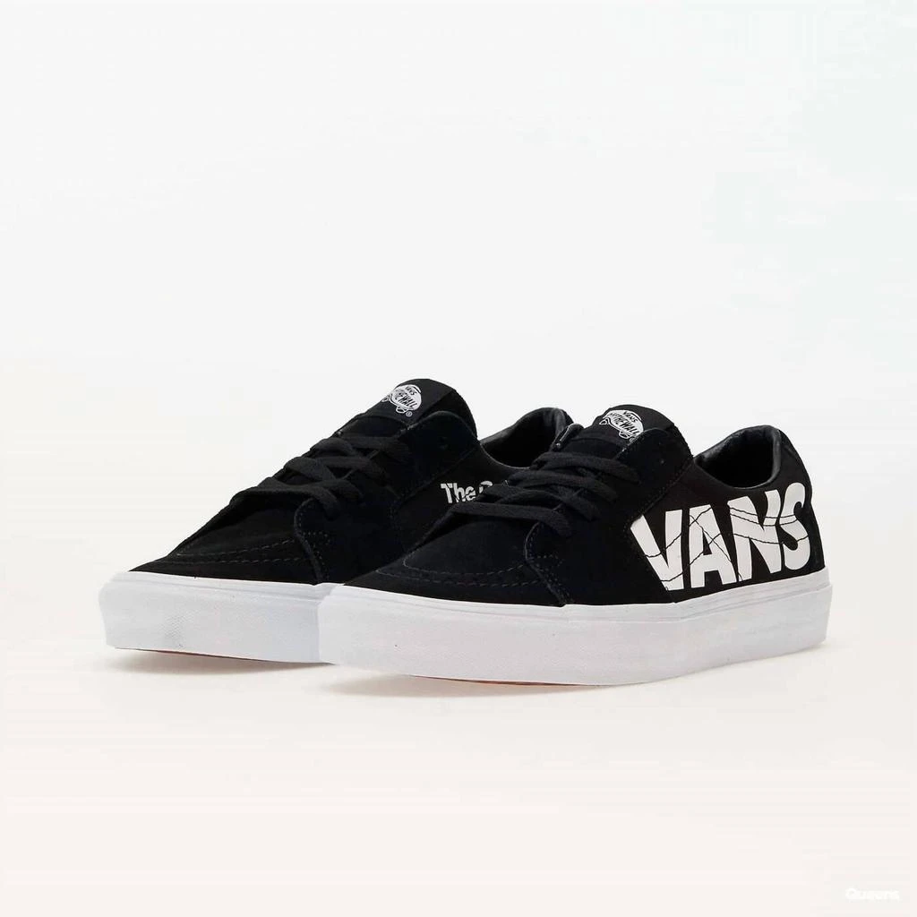 Vans Men's Sk8 Low Sneaker In Black/white 5