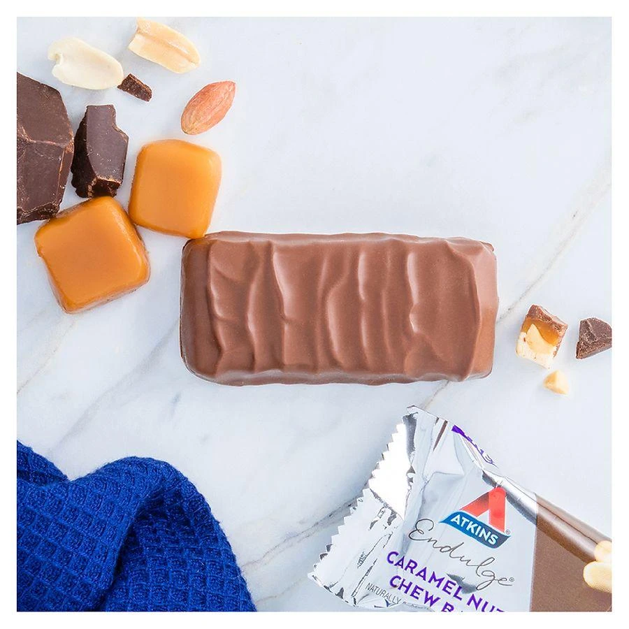 Atkins Snack Bars Caramel Nut Chew 5