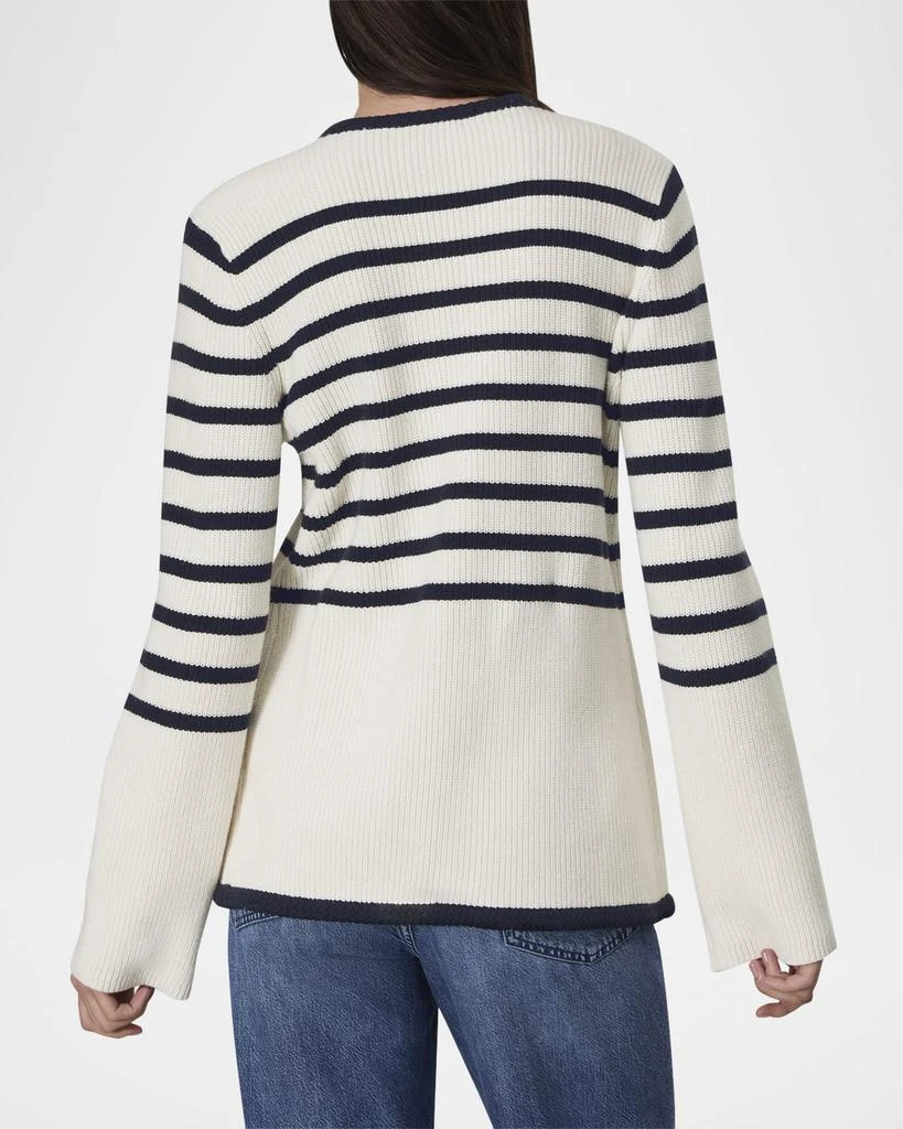 Rag & Bone Nancy Stripe Wool Cardigan 3