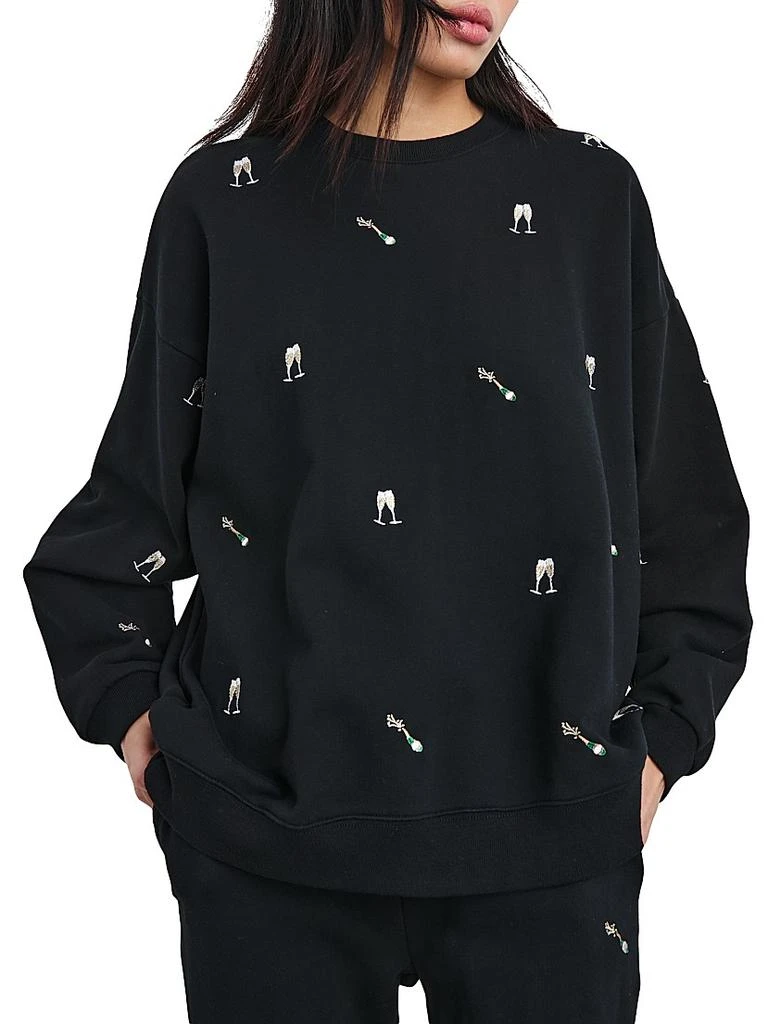 Rails Varsity Embroidered Sweatshirt 3