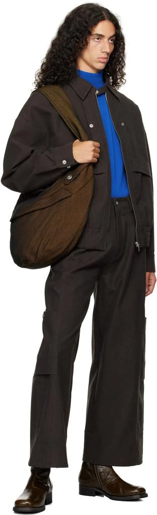 Omar Afridi Brown Katarakt Jacket 4