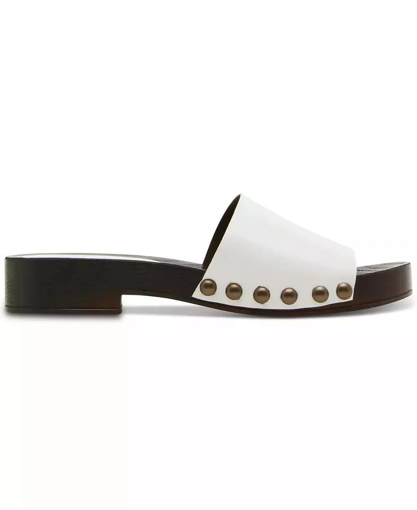Steve Madden Women's Cento Wooden Flatform Slide Sandals 2