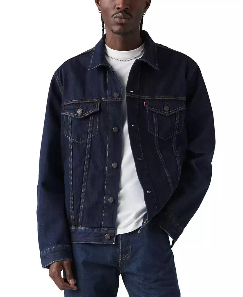 Levi's Men's Regular Fit Non-Stretch Denim Trucker Jacket 1