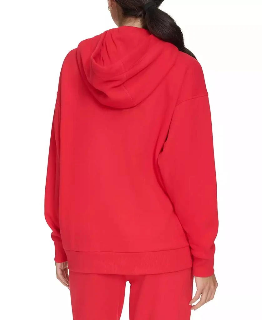Calvin Klein Women's Eco Fleece Logo Pullover Hoodie 2