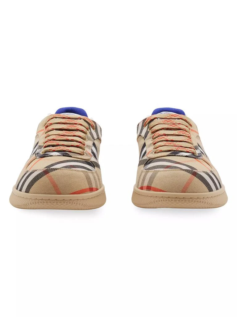 Burberry Terrace Check Low-Top Sneakers 2