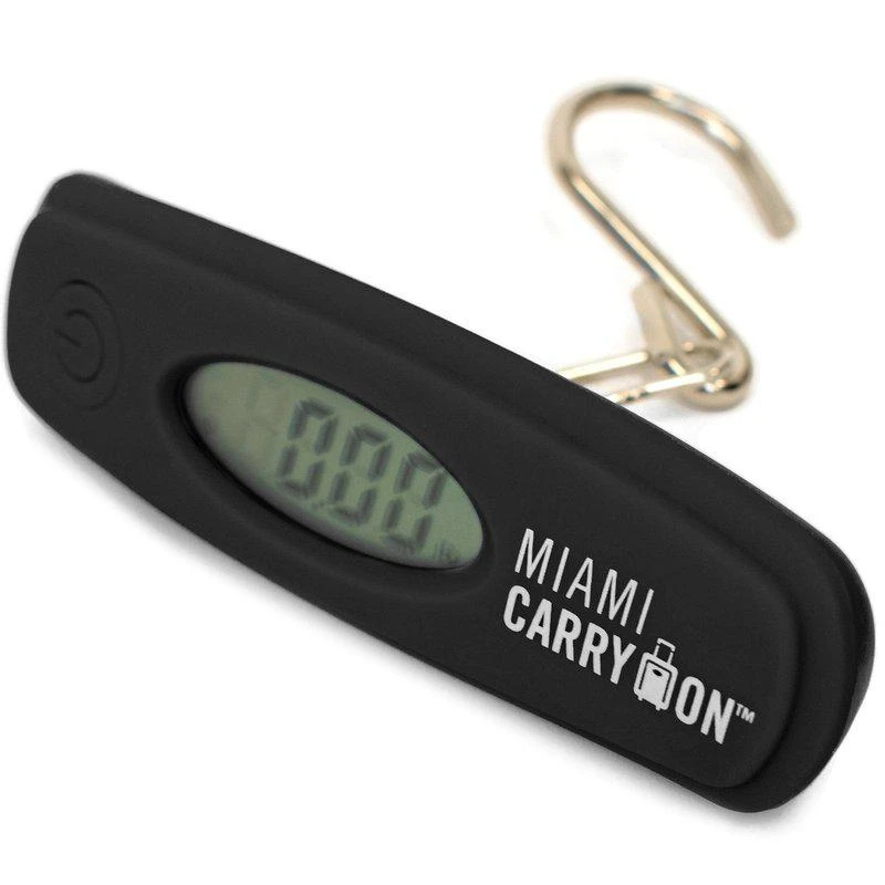 Miami CarryOn Digital Luggage Scale with Stainless Steel Hook STANDARD 1