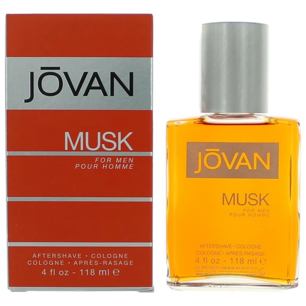 Coty 2pcs Jovan Musk by , 4 oz After Shave/Cologne for Men 1