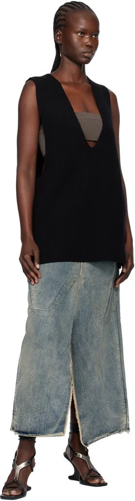 Rick Owens Black Concordians Cantilever 8 Hydra Heeled Sandals 5