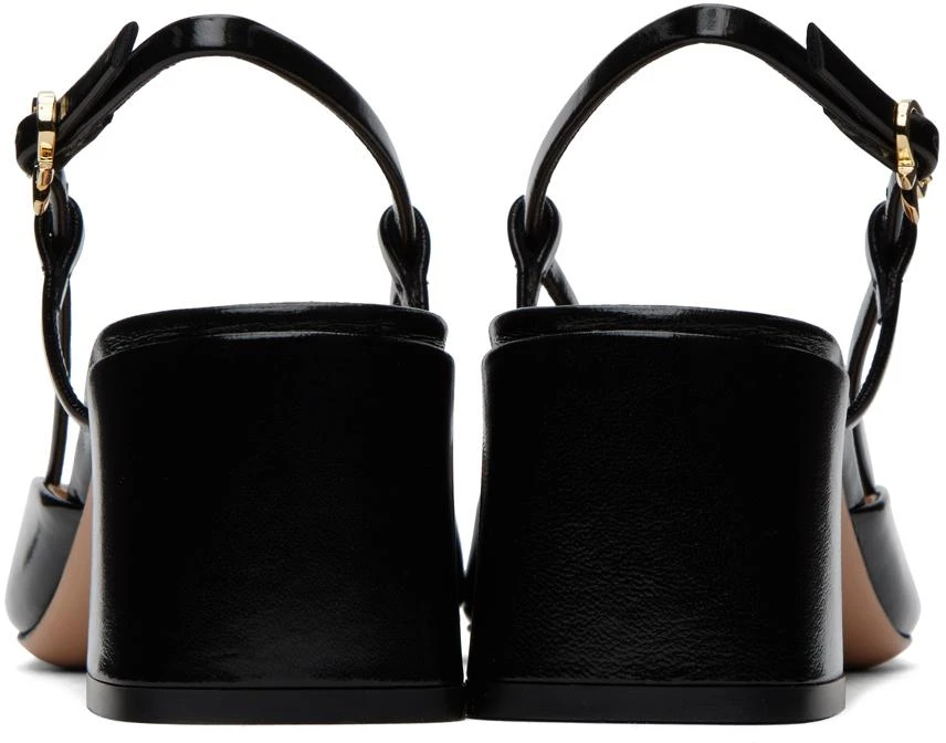 Gianvito Rossi Black Freeda Sling 55 Heels 2