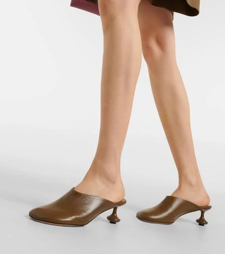 Loewe Toy leather mules 4