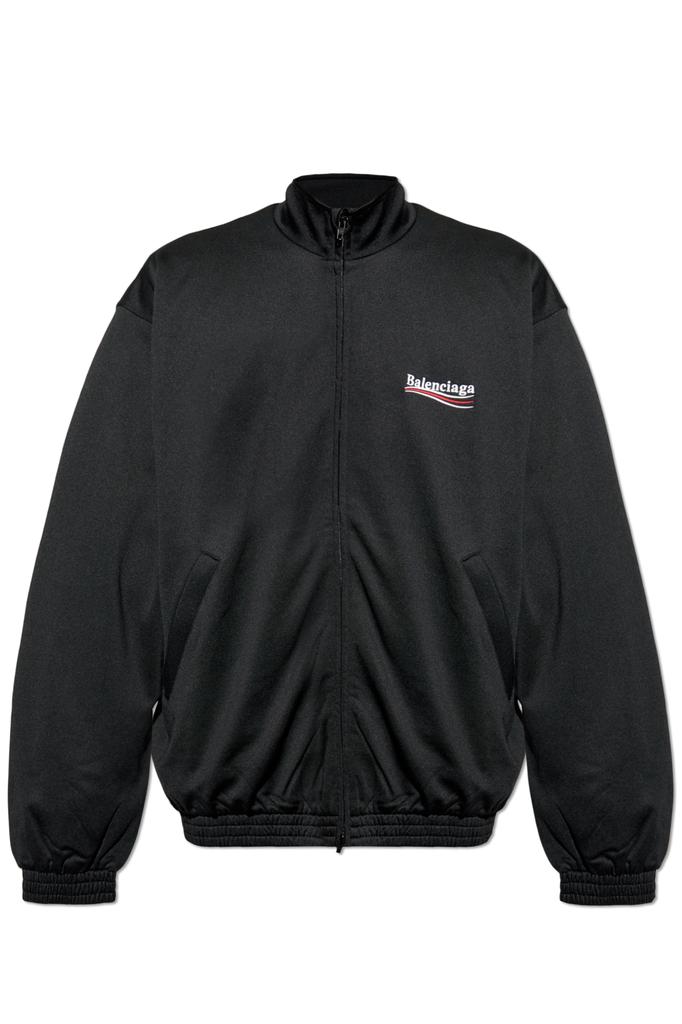 【BALENCIAGA】ロゴ コットン BLACK ラージ フィット パーカー Balenciaga Large Fit Hoodie - Hoodies - BeyondStyle