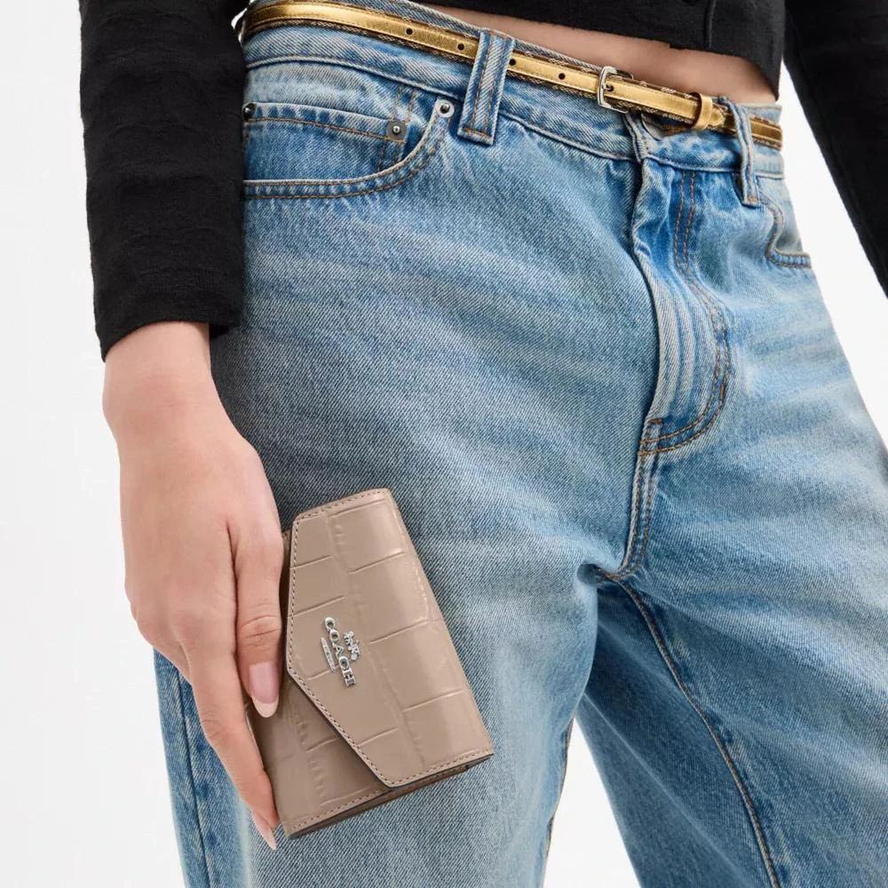 Coach Mini Envelope Wallet With Strap 6