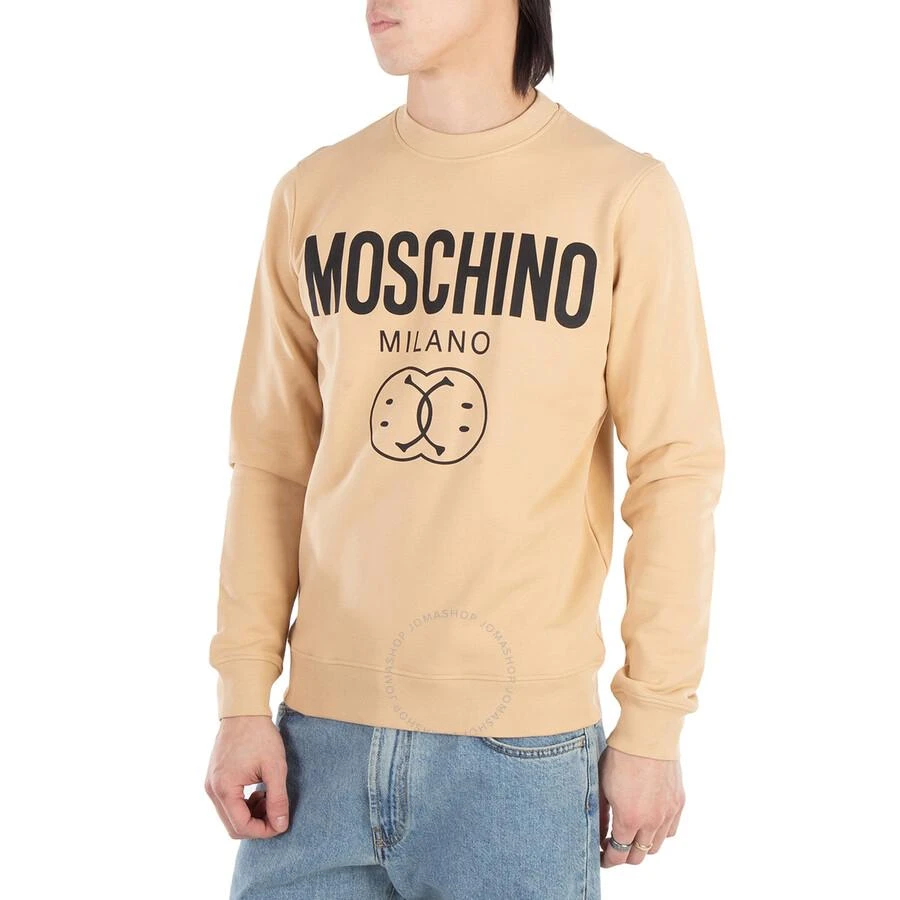 Moschino Smiley Logo Cotton Sweatshirt 2