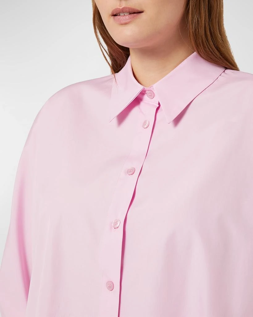 Marina Rinaldi Plus Size Arizona 3/4-Sleeve Cotton Blouse 5