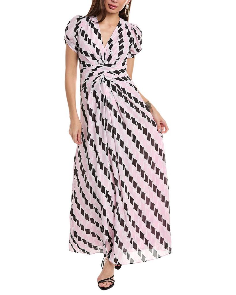 DVF ワンピース Joshua printed maxi dress952506 Joshua printed maxi dress in green - Diane Von Furstenberg