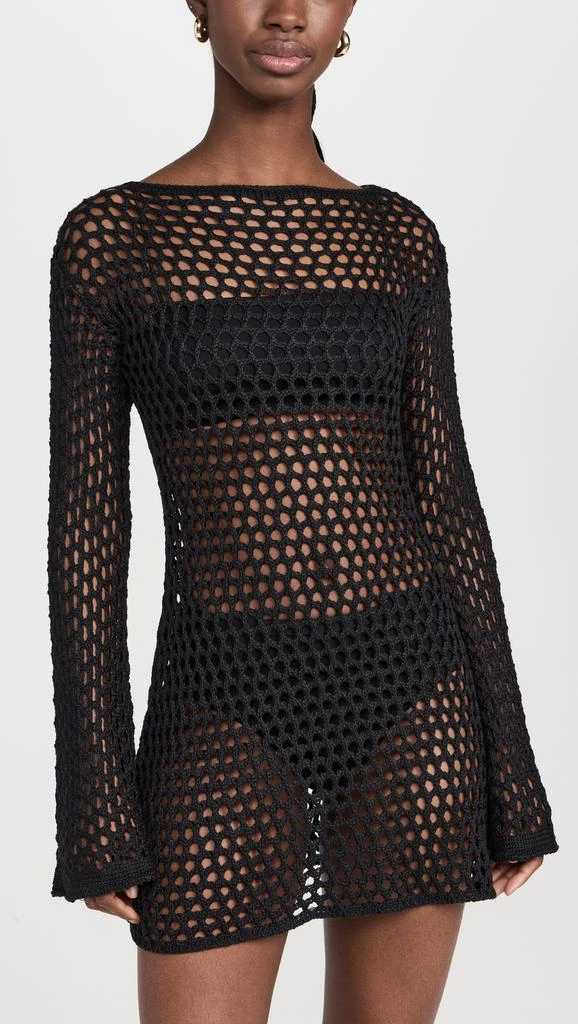 Vix Swimwear Belle Knit Short Coverup 6