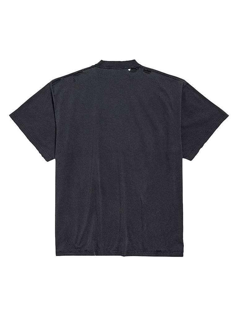 送料込+BALENCIAGA+3b Liquefied Tシャツ オーバーサイズ Balenciaga 3B Liquefied T-Shirt Oversized - T-Shirts