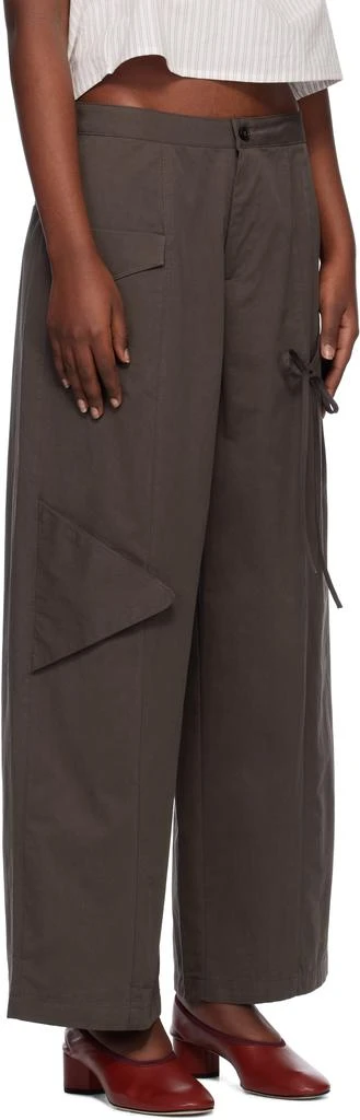 Deiji Studios Brown Pocket Trousers 2